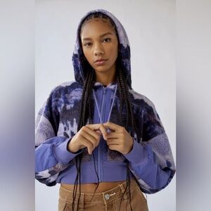 Stylish Purple Hooded Jacket for Women